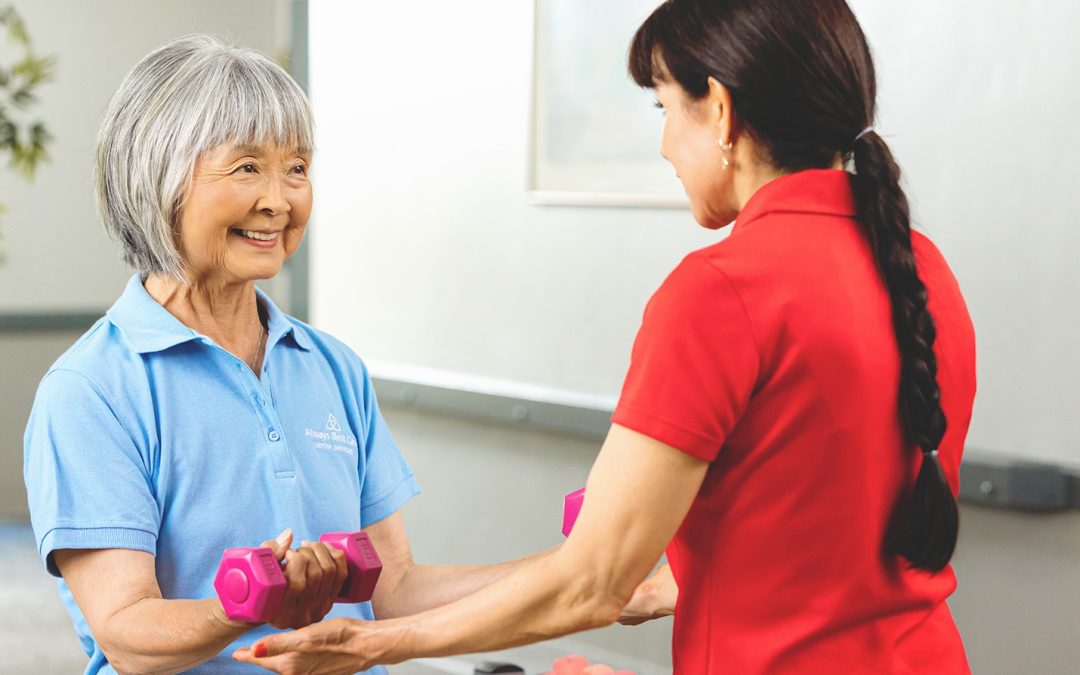 Exercising and assisted living
