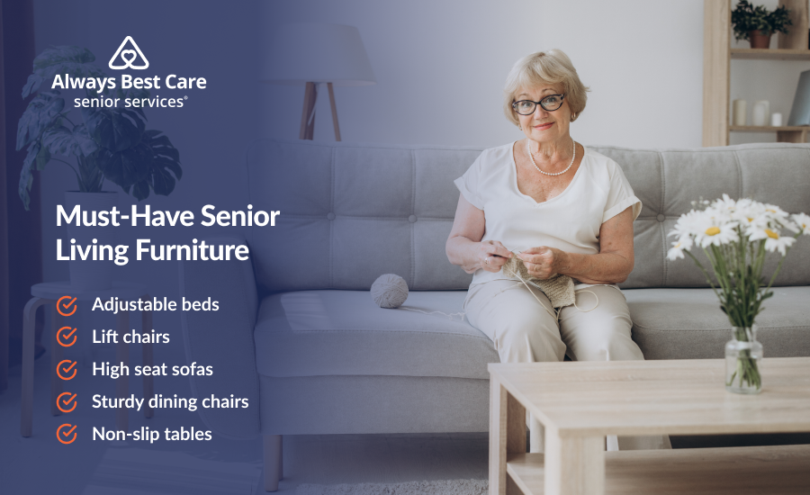 A Guide to Senior Living Furniture and Home Modifications
